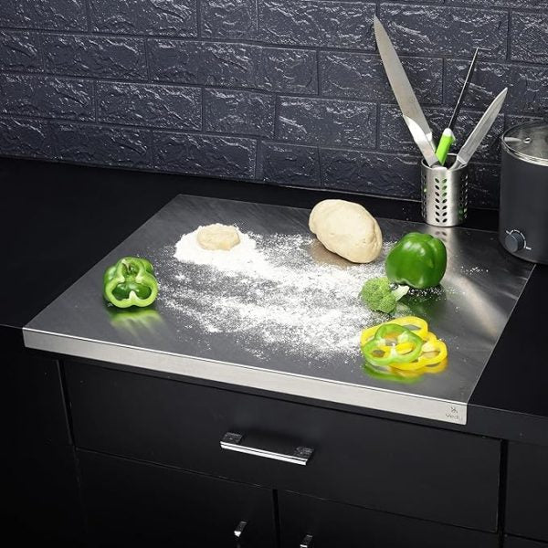 Stainless Steel Cutting Board Durable / Rolling Pins For Baking Kitchen