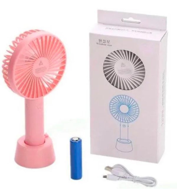 Portable Usb Rechargeable Fan | Electric Small Mini Cooling Fan