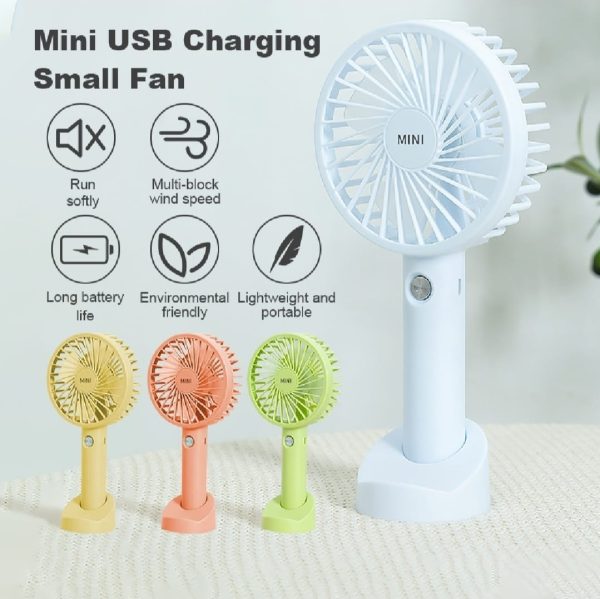 Portable Usb Rechargeable Fan | Electric Small Mini Cooling Fan