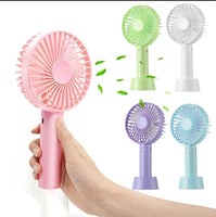 Portable Usb Rechargeable Fan | Electric Small Mini Cooling Fan