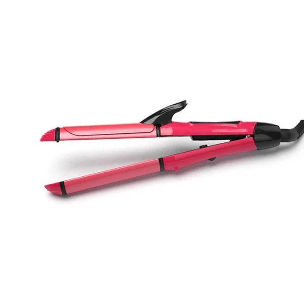 Nova 2-in-1 Hair Straightener & Curler – Model NH-2009