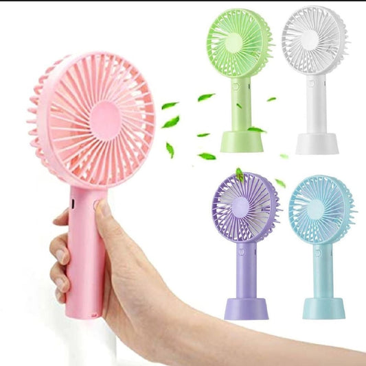 Portable Usb Rechargeable Fan |  Electric Small Mini Cooling Fan