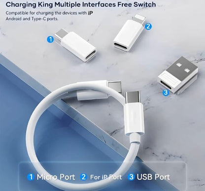 5 In 1 Data Cable Set All In One 60w