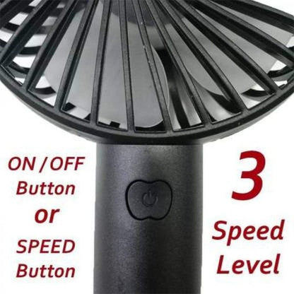 Portable Usb Rechargeable Fan |  Electric Small Mini Cooling Fan