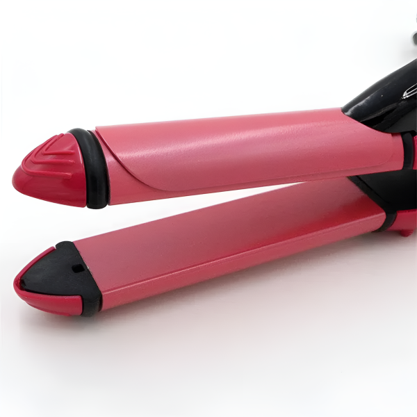 Nova 2-in-1 Hair Straightener & Curler – Model NH-2009